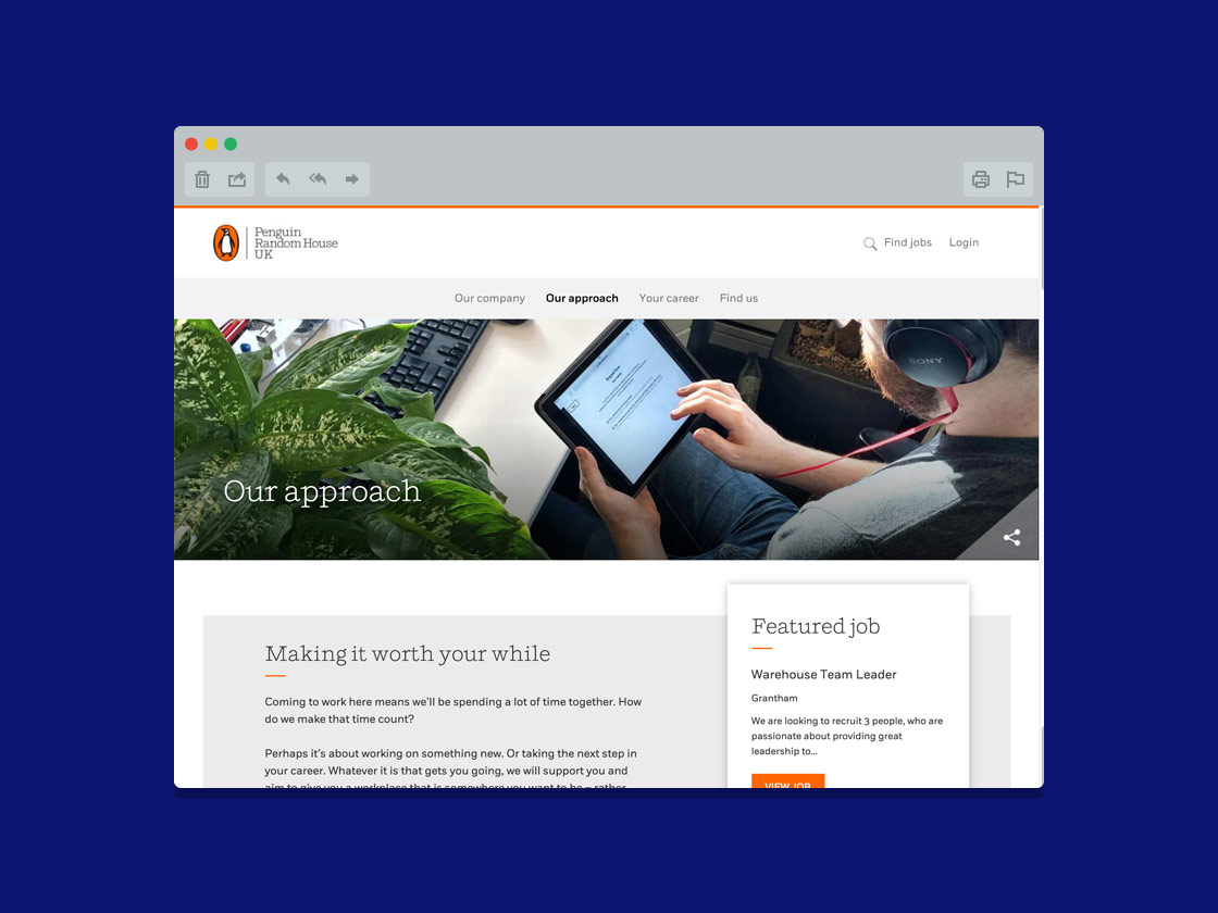 PRH Careers Website